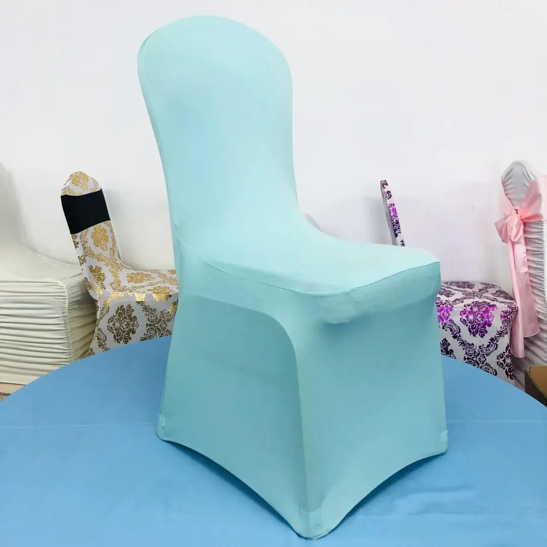 Factory wholesale spandex plastic chair covers for wedding