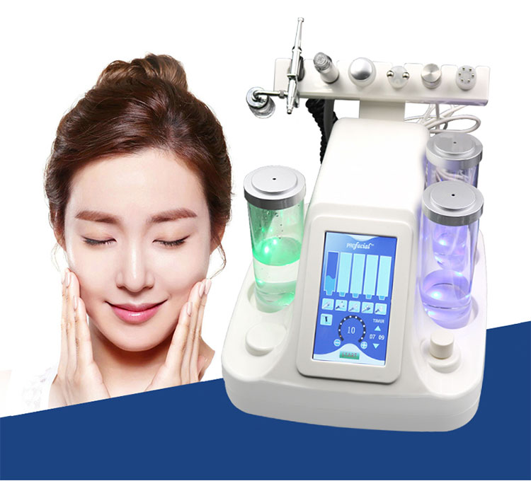 7in1 Hydradermabrasion Microdermabrasion Water Peeling Aqua Dermabrasion Skin Facial Solutions Water Oxgen Machine Hydra Peel