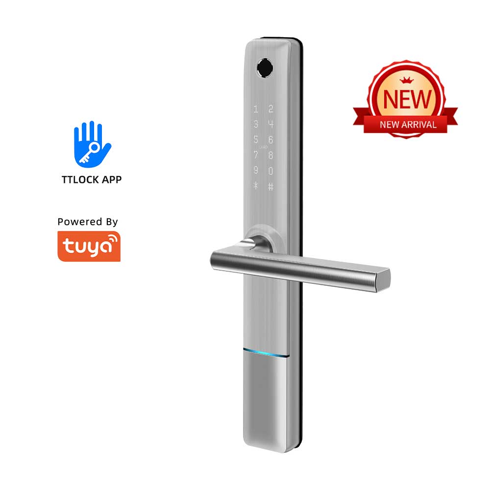 Умный дверной замок SLOCKREVO TTlock BLE, водонепроницаемые раздвижные ворота из нержавеющей стали, цифровой замок со сканером отпечатков пальцев
