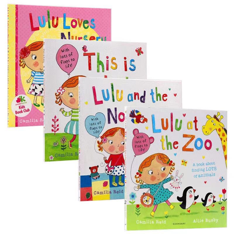 Lulu series 4 оригинальные английские книжки