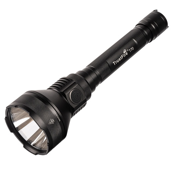 Trustfire T70 1 км Охотничий Тактический светодиодный фонарик, перезаряжаемый фонарик, мощный военный тактический пистолет, светодиодные фонарики