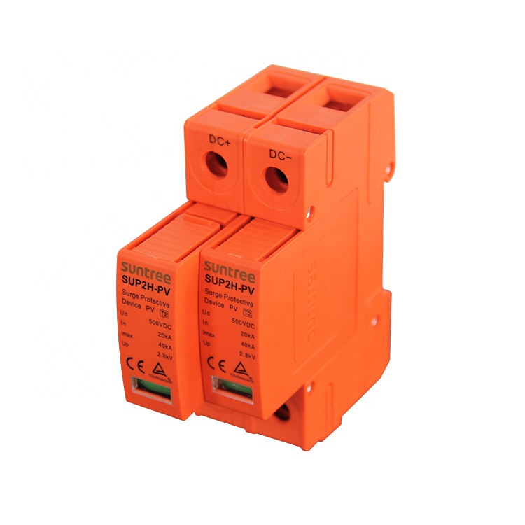 Suntree SUP2-PV 20KA до 40KA DC SPD солнечный PV стабилизатор напряжения Пик Подавитель