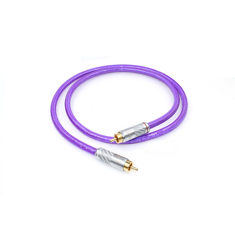MVS Silver-plated HIFI cctv coaxial cable in low price audio signal cable
