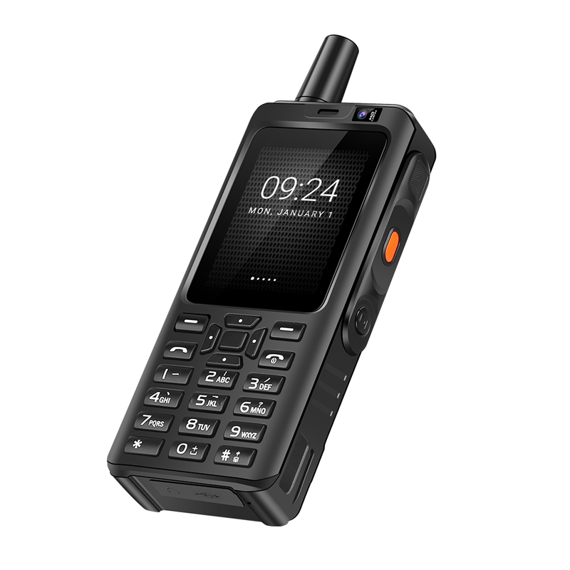 2,4 дюймов 4G WCDMA PTT POC рация с SIM-картой мобильный телефон Android рация App GPS/BDS навигация