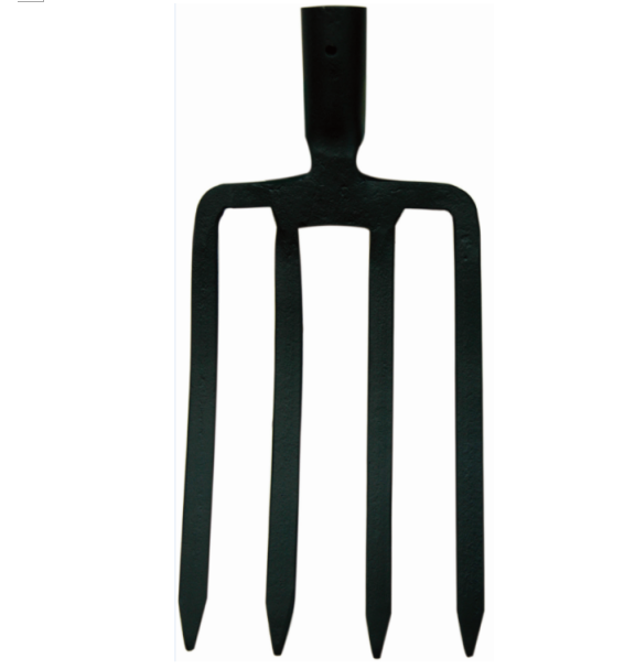 F135 Steel forged fork head with 4teeth