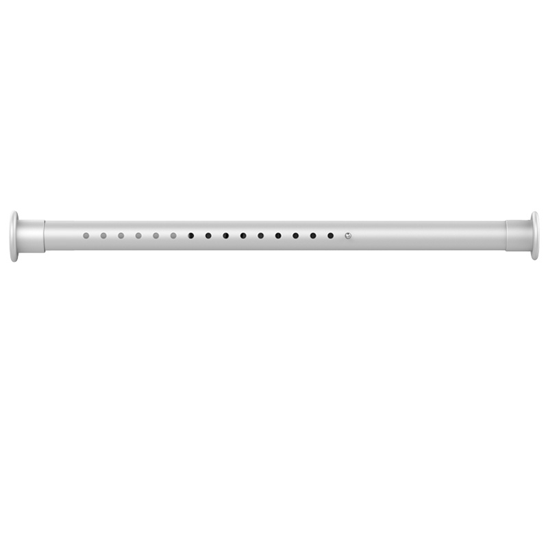 Multifunctional clothes rail No Drilling Shower Curtain Rod Tension Shower Rod for home