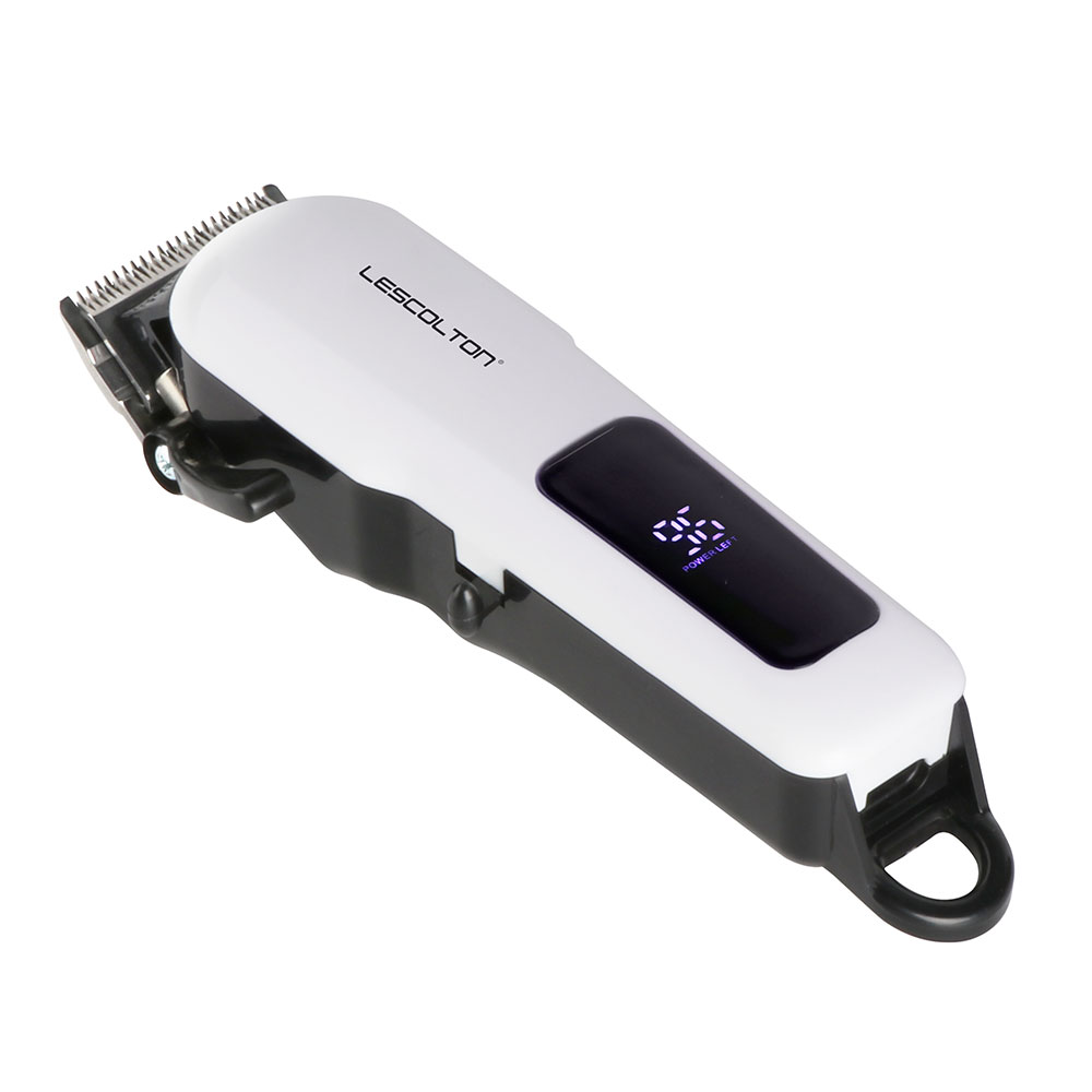 Lescolton USB Electric Hair Clippers Rechargeable Shaver Beard Trimmer Professional Men Hair Trimmers Boot& Clippers