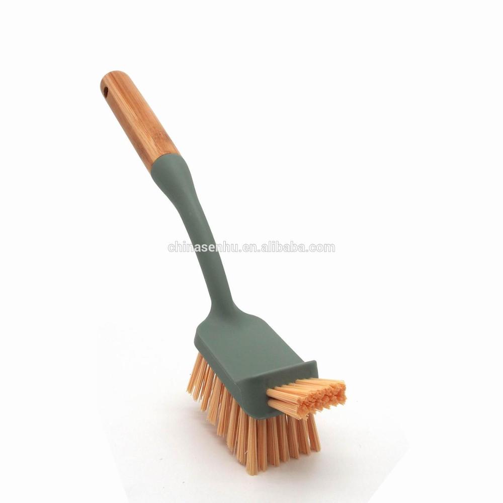Bamboo Handle Brush dish wash cleaner dish cleaning