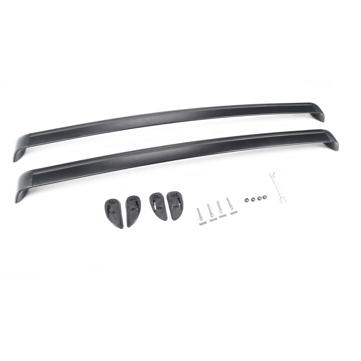 Low Price Black Roof Rack Crossbars, Aluminum Alloy Window Frame Roof Rack Compatible For Tesla Model Y