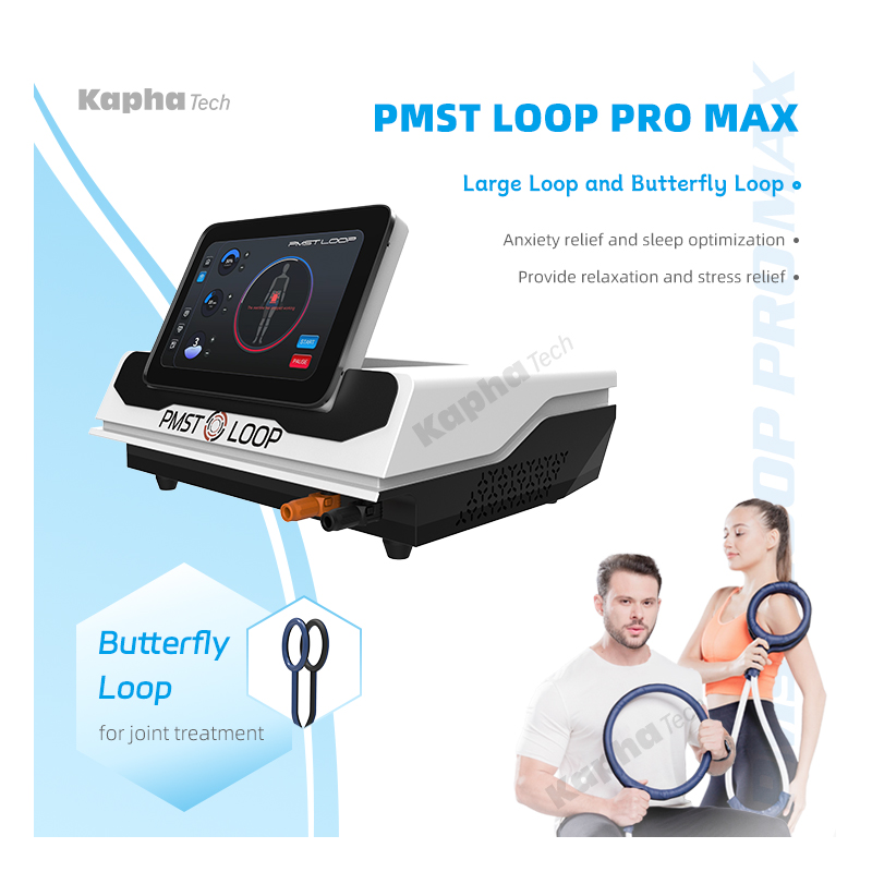 Kaphatech Newest Machines PMST LOOP PRO MAX Pemf Magnetic Therapy Device Body Pain Relief Physical Therapy Equipment