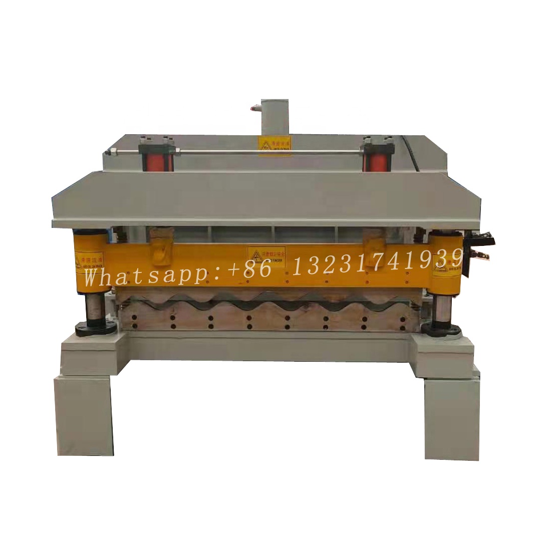 Botou city metal galvanized glazed tile roofing sheet roll forming machine with CE/ISO certificates