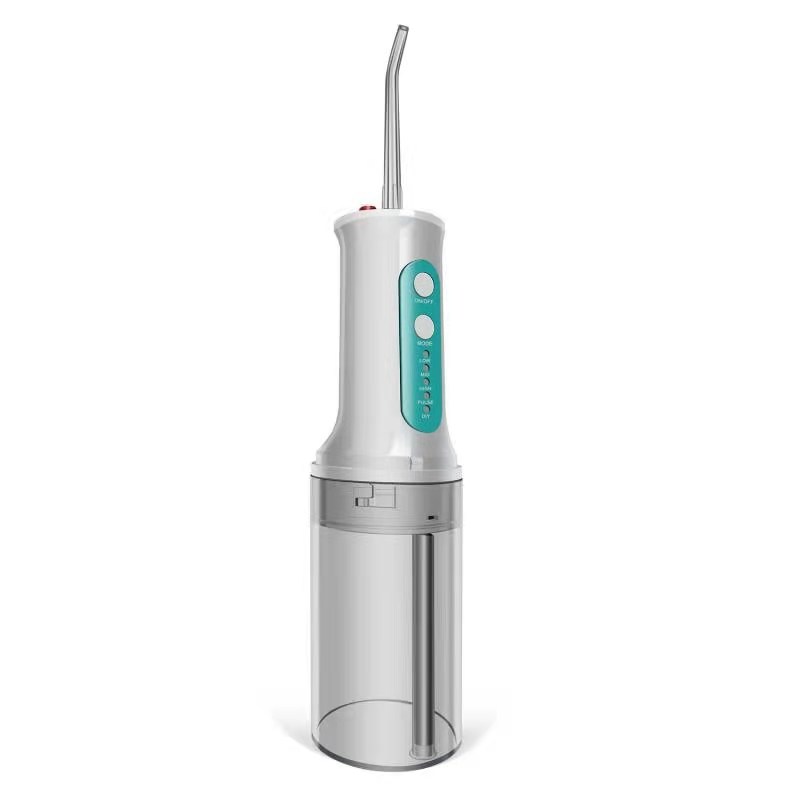 Waterproof IPX7 cordless portable water flosser for travelling