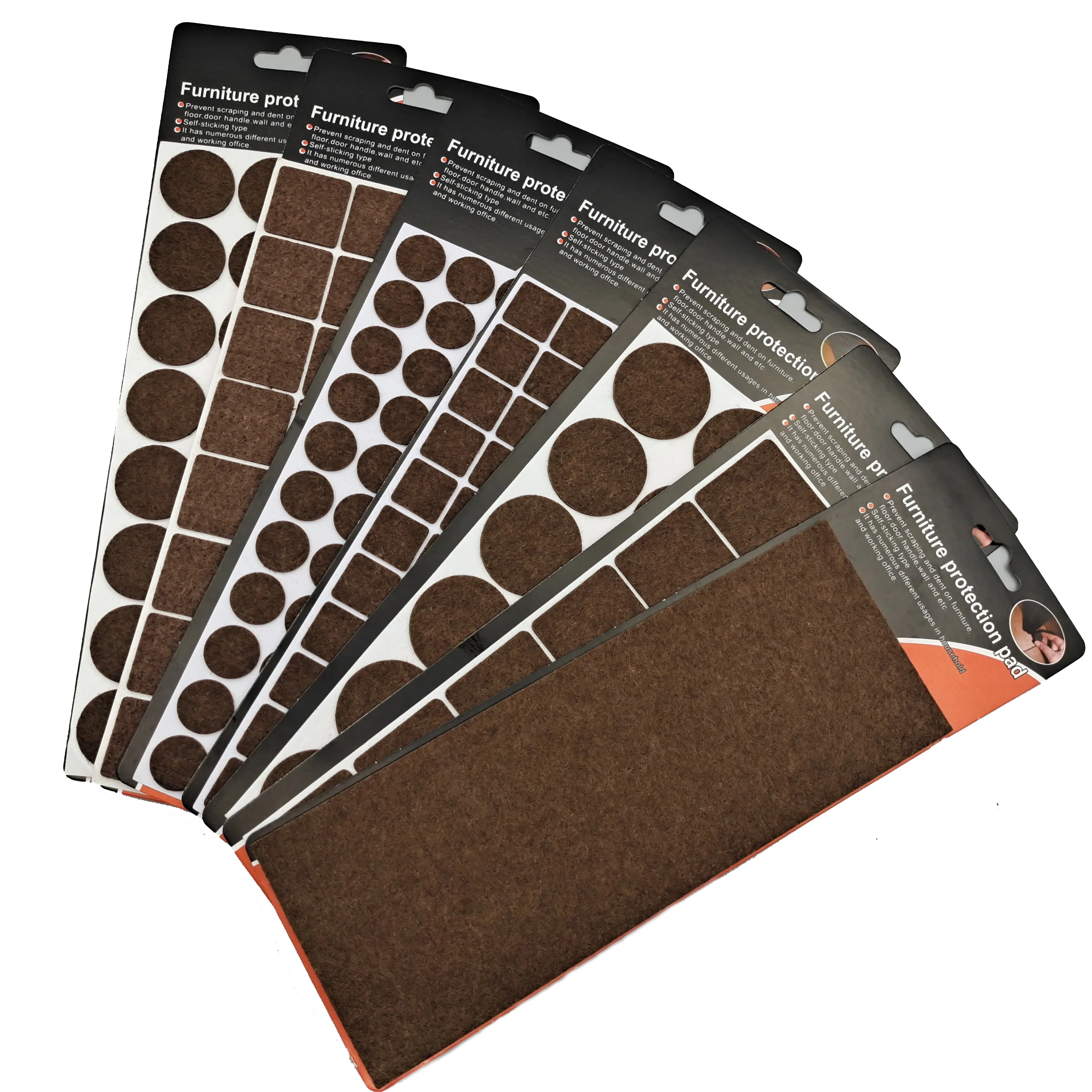 Durability Thick Easy To Use Adhesive Furniture Protect Pads Fits To Any Furniture
