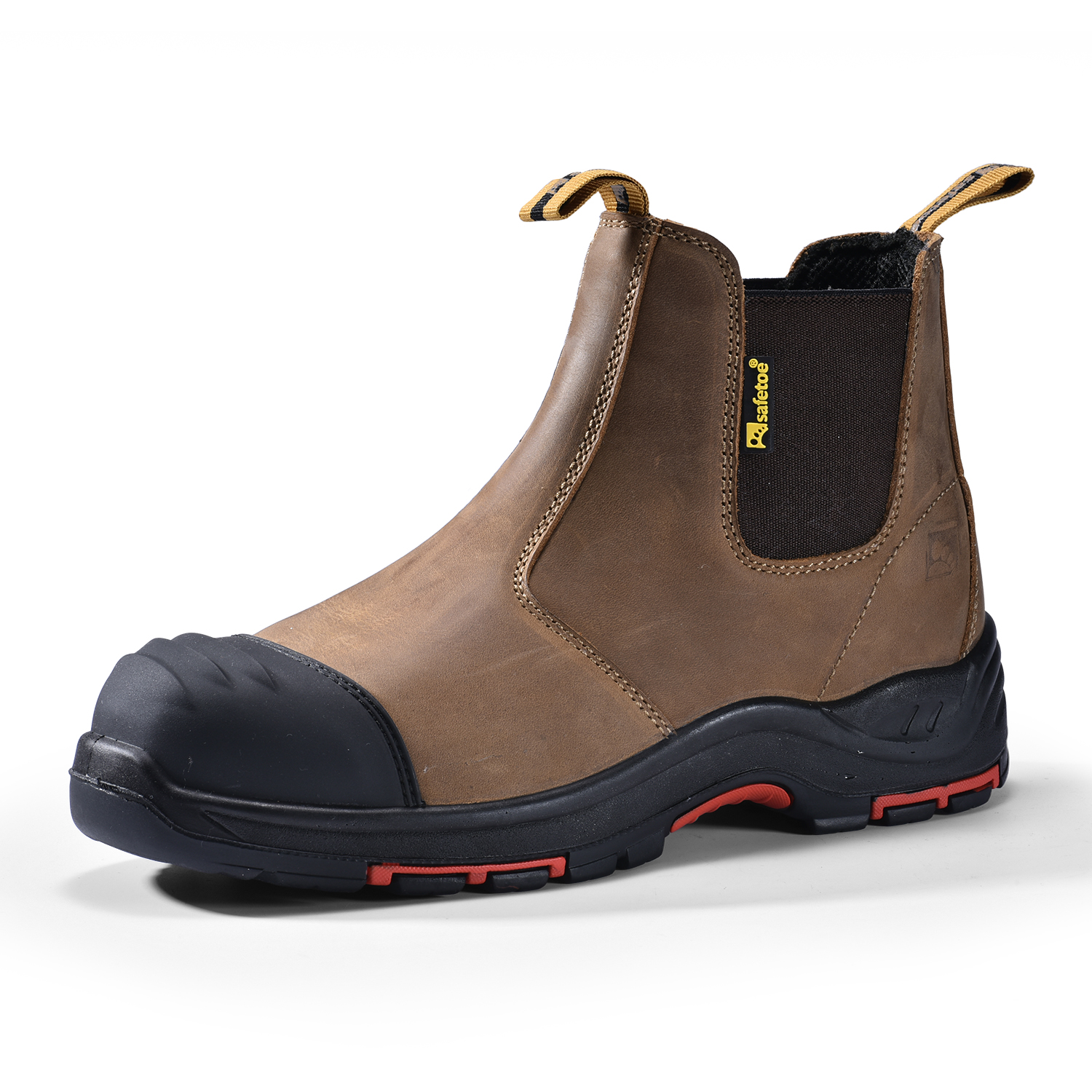 Safetoe Тяжелая безопасность рабочие ботинки M-8025NB