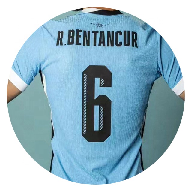 New Thailand 2024-2025 Uruguay Soccer Jersey Football Shirt Customized Original Football Sportswear for Men Kids