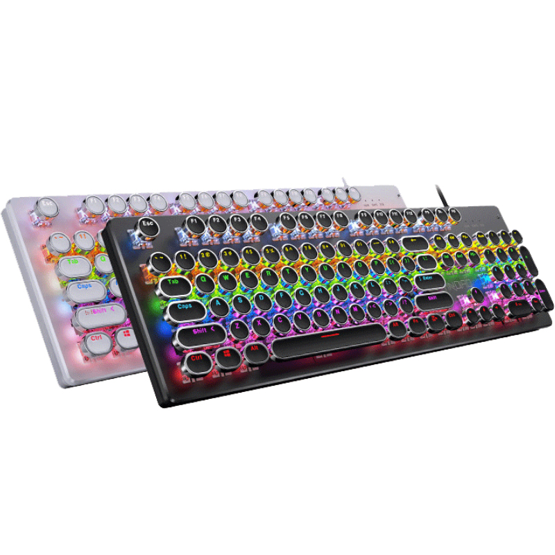Механическая игровая клавиатура для геймерского компьютера Rgb-клавиатура