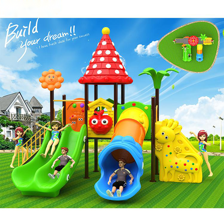 High Quality Safety Kids Playground Plastic Slides Toy Large Outdoor Children Playground Equipment