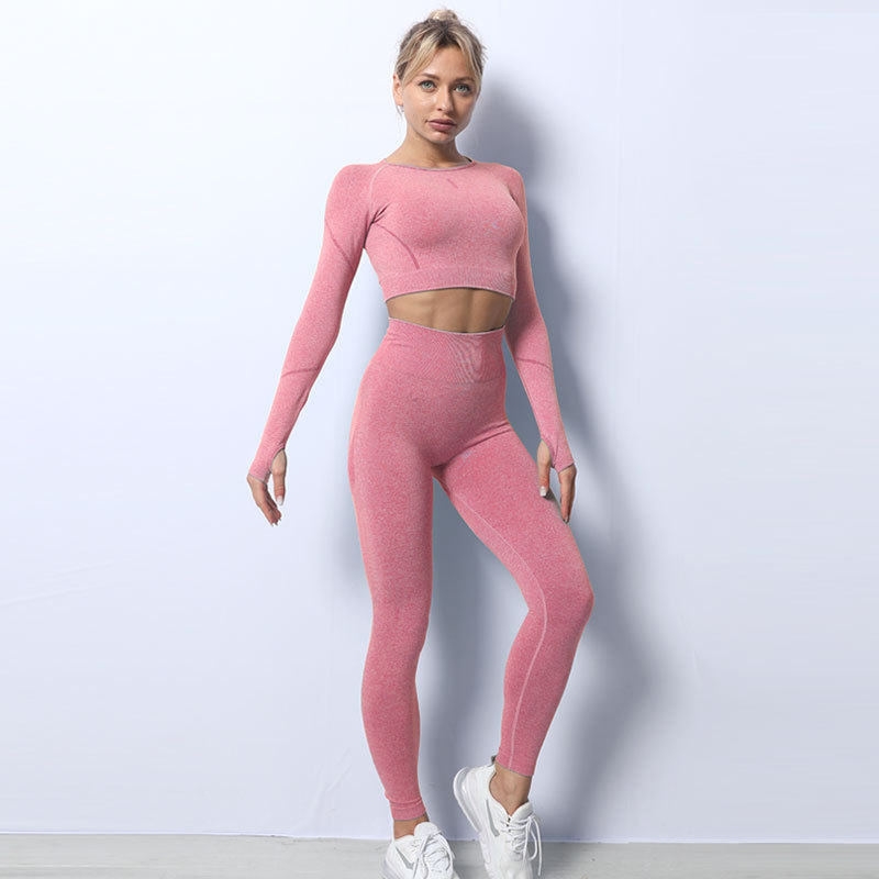 Tracksuit For Women Yoga Set Workout Fitness Clothing Running Leggings Set High Quality Womens Sports Sets
