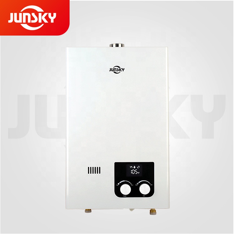 JunSky CM series 10L внутренний постоянный газовый водонагреватель, безрезервуарная мгновенная система горячего газа