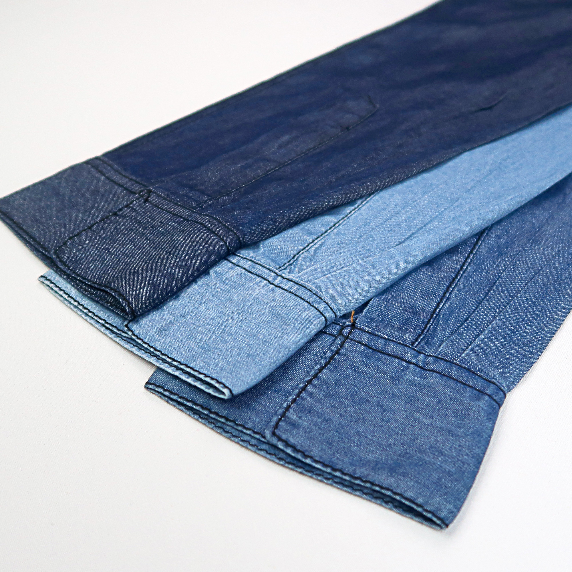Hots Sales Chambray Customized Cotton Bamboo Shirts Denim Fabric