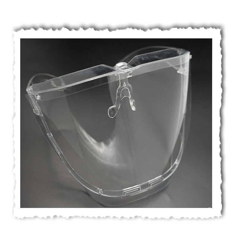 High Quality Full Face Sheild Protective Anti Fog Clear Safety Face Shields