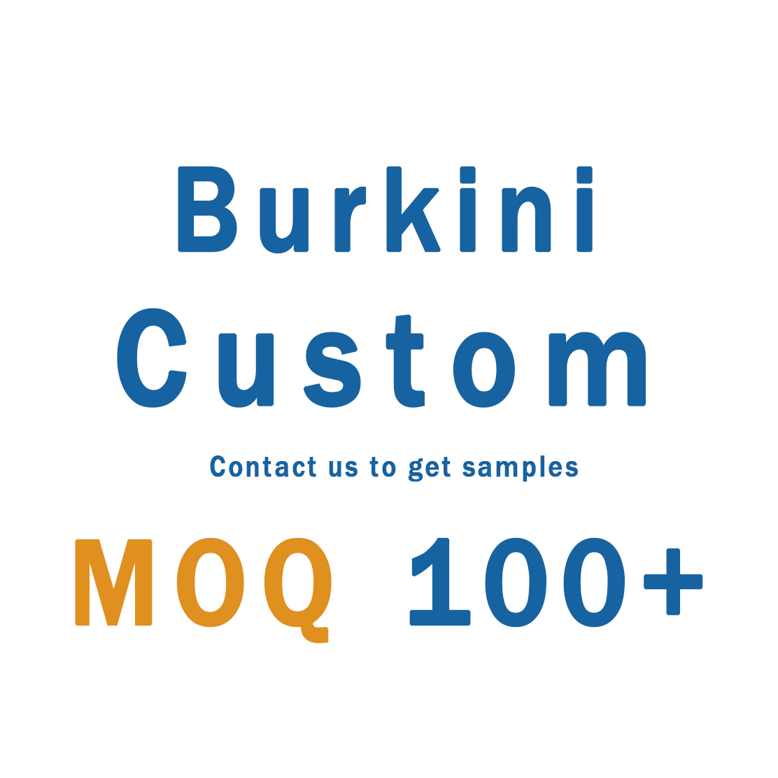 custom design muslim women swimwear burkini custom oem