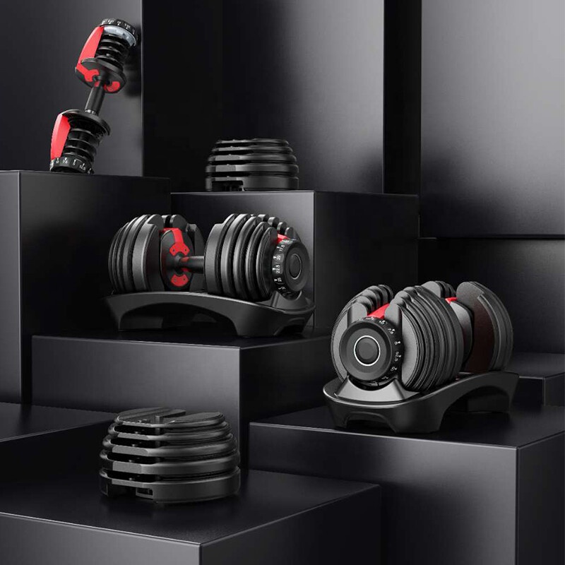 Aji Dumbbell Ajustable Bodybuilding Cheap Dumbles Gym Dumbells Free Weights Kurzhanteln Adjustable Dumbbells Sets For Sale