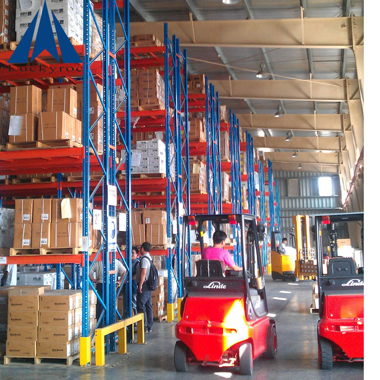 Warehouse storage heavy duty pallet rack steel pallet racking system from ISO China manufacturer