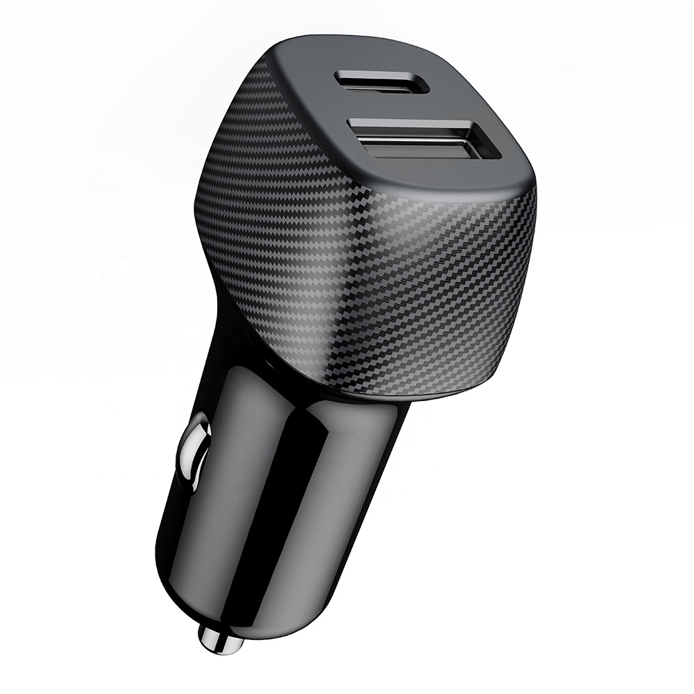 Новое автомобильное зарядное устройство USB с двумя портами 2020