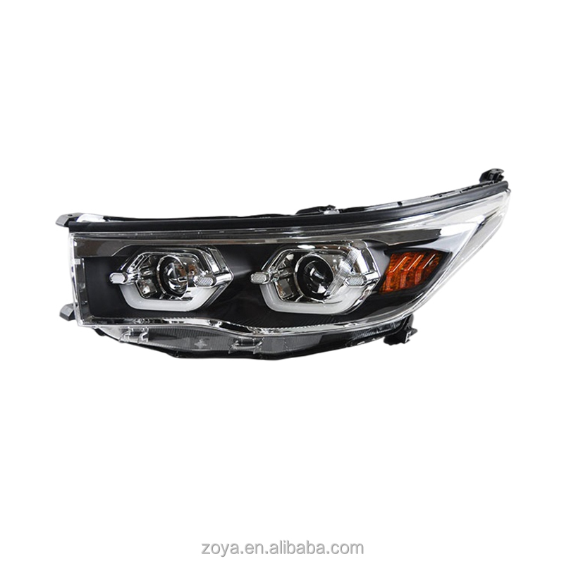 LED Headlights Q5 lens light guide led daytime running lights xenon headlight assembly tuning light for 15-17 general models