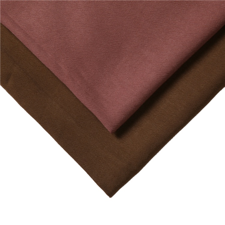 Manufacturer Custom Colors Tencel Cotton Blended Fabric Solid Color Soft Ladies Skirt Woven Fabric High Quality Tencel Fabric