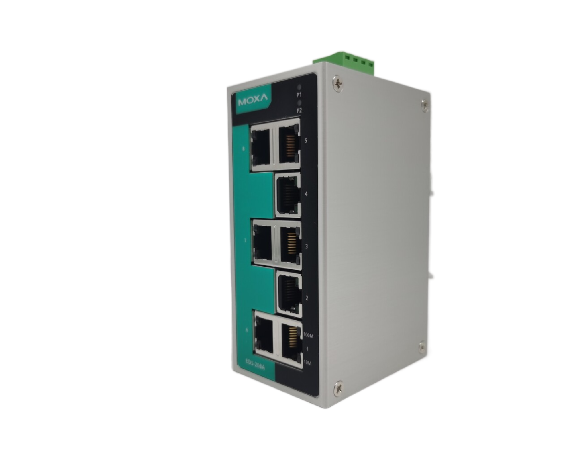 Мокса EDS-208A 8-портовый компактный коммутатор Ethernet коммутаторы
