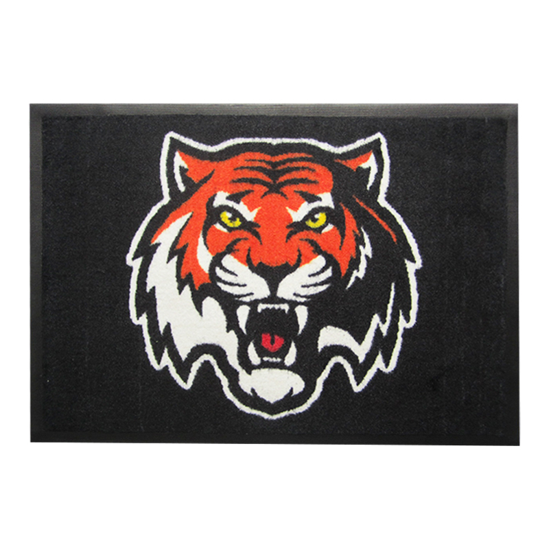 Custom Modern Doormat Logo Shop Mats with Rubber Backing