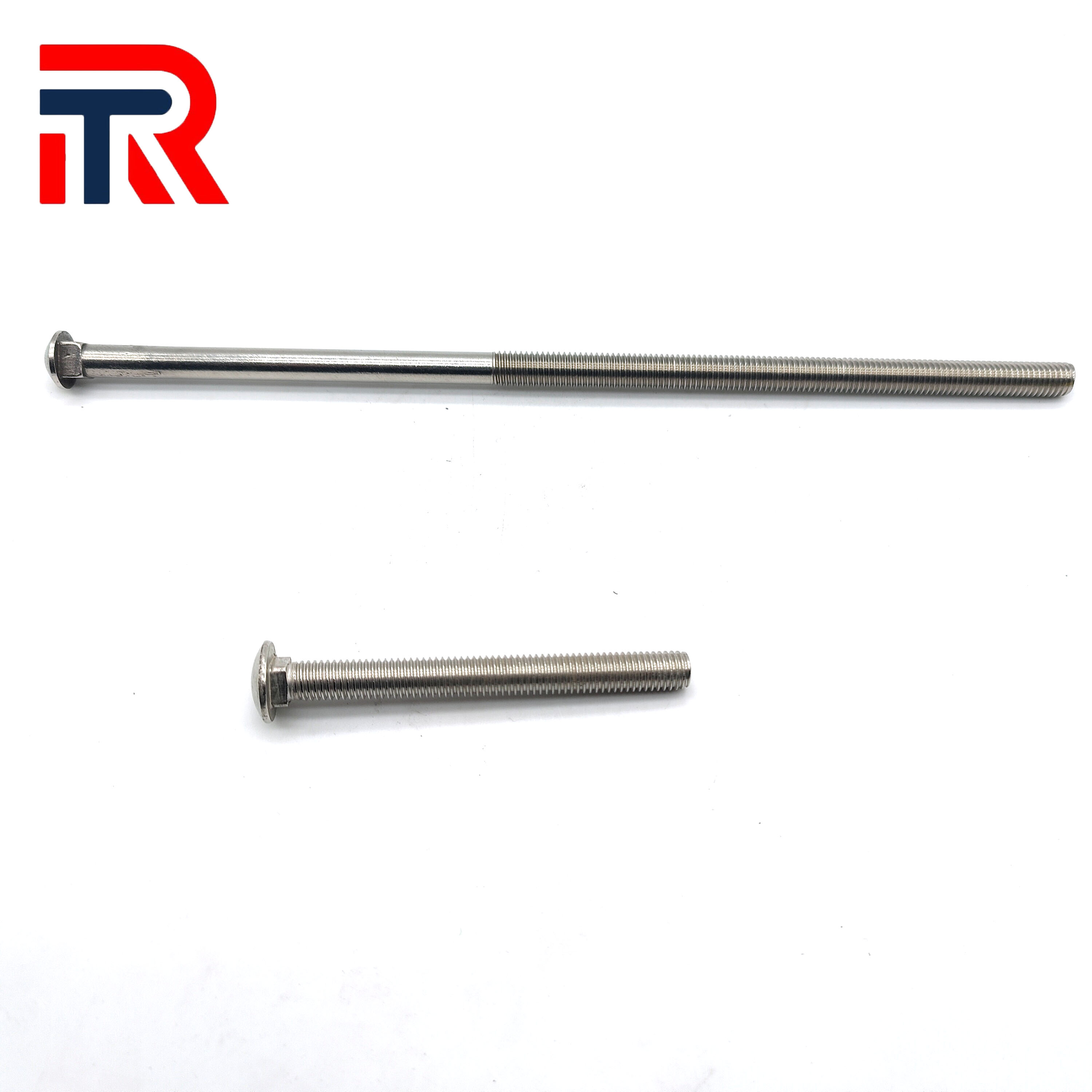 DIN603 Carriage bolts Stainless Steel 304 316 A2 A4 Carbon Steel
