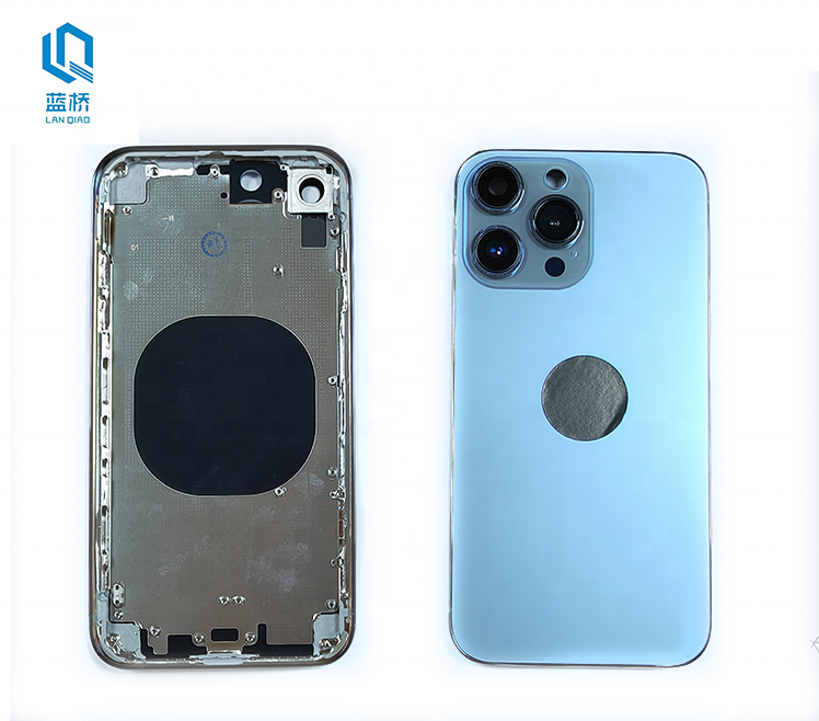 Оптовая продажа Новое поступление для iPhone XR задняя крышка корпус конвертер до 13 14pro Max задняя крышка