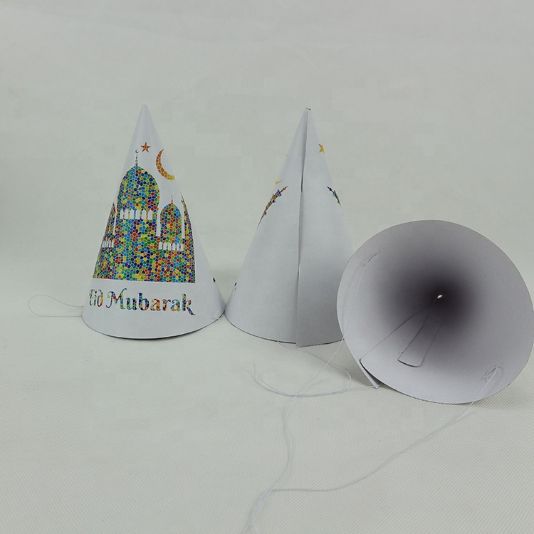 Hot Sale Promotional Cheap Paper Cone Birthday Party Hat