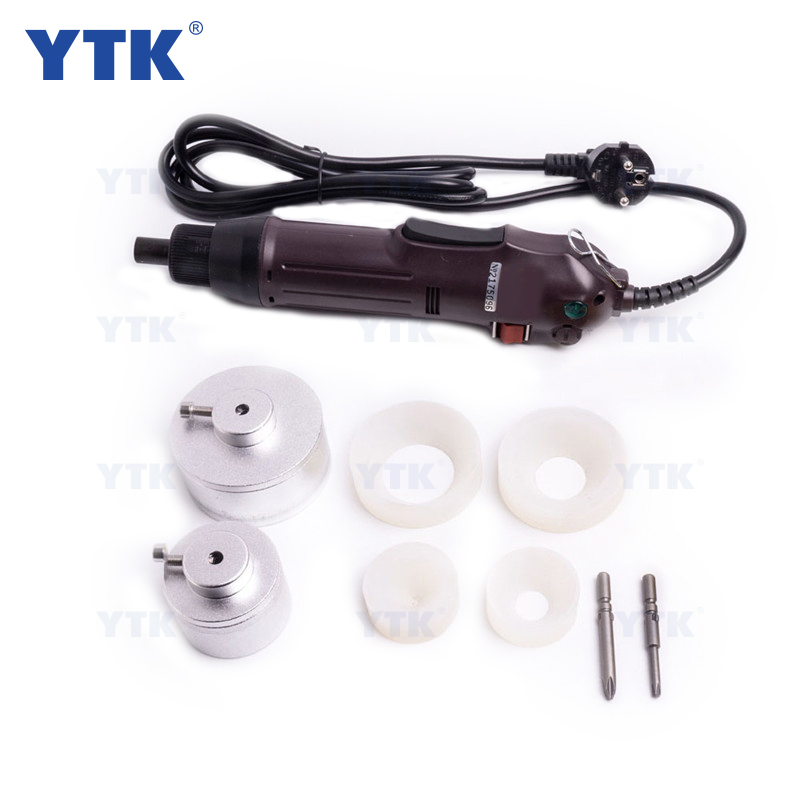YTK-EC01 портативные электрические ручные винтовые укупорочные машины