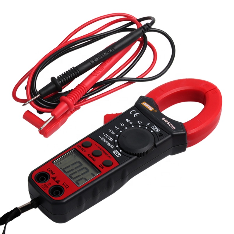 BM-5266 AC/DC Цифровые токоизмерительные клещи с коррекцией мультиметр Цифровые токоизмерительные клещи переменного тока Dc зажим тестер мультиметр