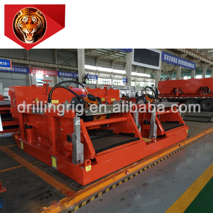 GAMBOSS Change Screen Quickly High Level Motor Drilling Mud Shale Linear Shaker