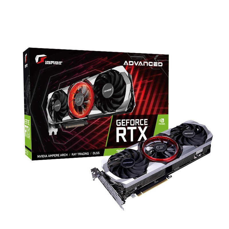 Совершенно новый красочный iGame RTX 3060 Ti Advanced OC 8G LHR для настольных игр RTX 3060Ti