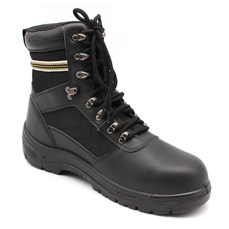 black man saftey shoe military boot army Steel toe boots shoes safety boots