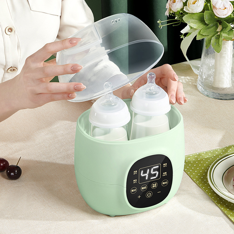 Amazon hot sale BPA free LCD screen 3 in 1 babay feeding bottle warmer