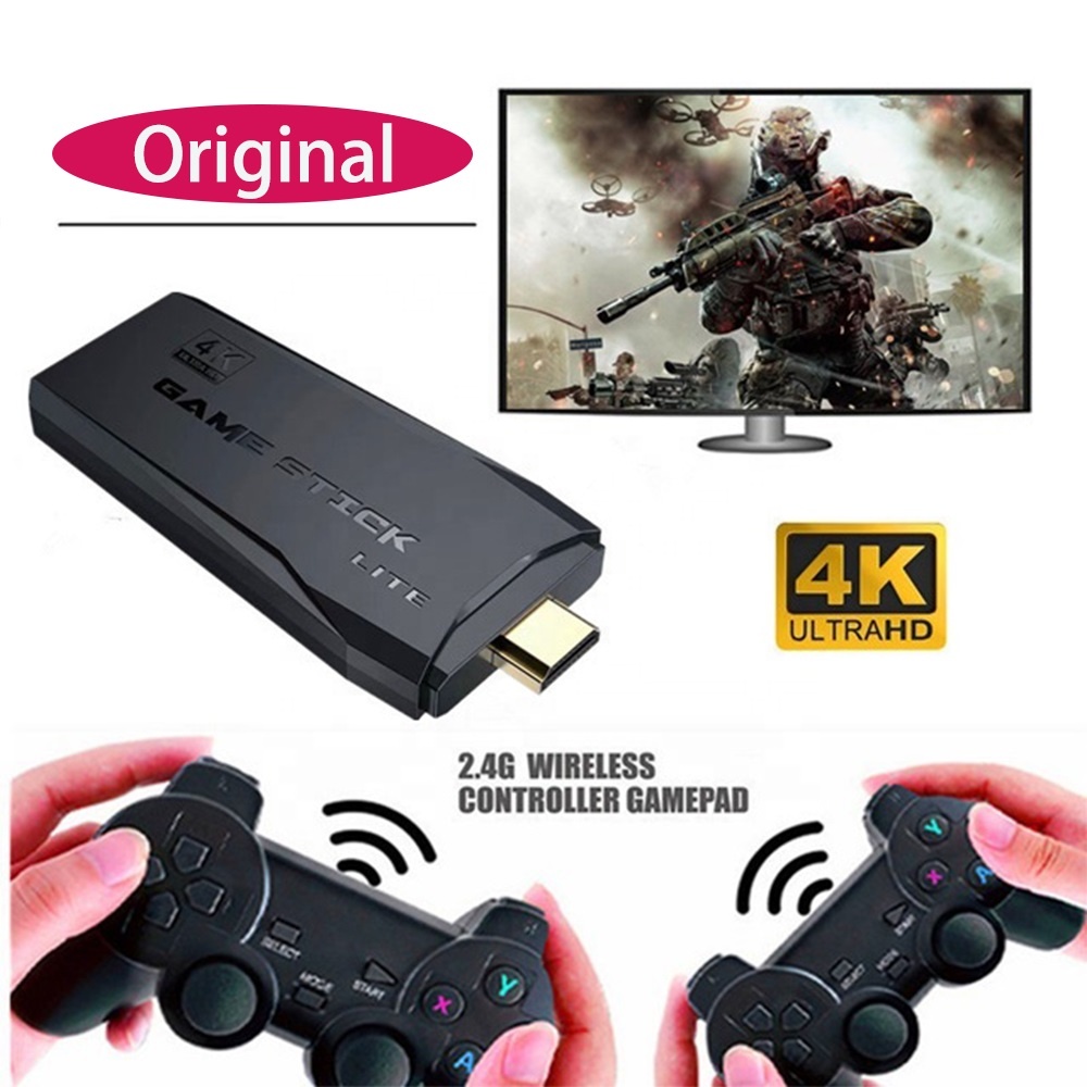 Новая версия 4K игровой джойстик 3000/10000 3D игры HD мини консоль Ретро видео игровые консоли Классическая ТВ игровая консоль