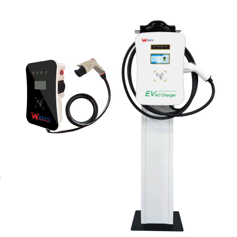 Тип 2 зарядный кабель 11kw Wallbox EV зарядное устройство зарядная станция для электромобилей 3 фазы