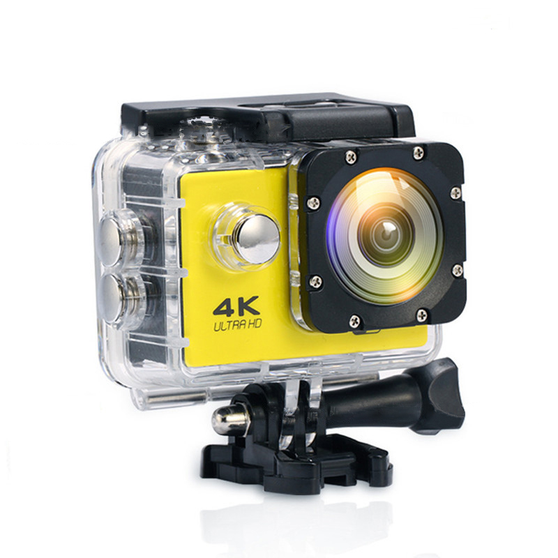 Реальная Экшн-камера 4K HD 4K 30fps WiFi 2,0 дюйма 1080P подводная камера водонепроницаемая Шлем Видеозаписывающие камеры Спортивная камера