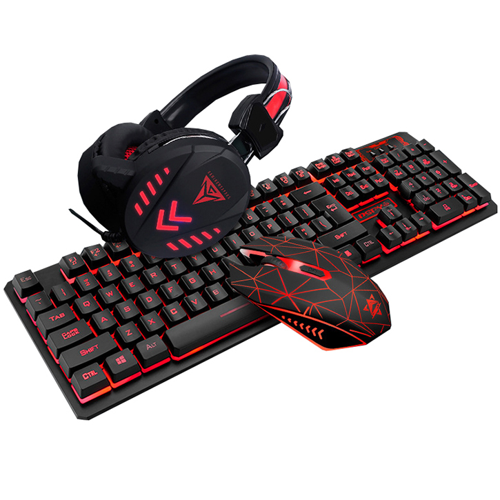 4 в 1 наивысшего качества поставщик Клавиатура teclado gamer, печатающая головка Roland свет беспроводной механическая клавиатура игровое кресло