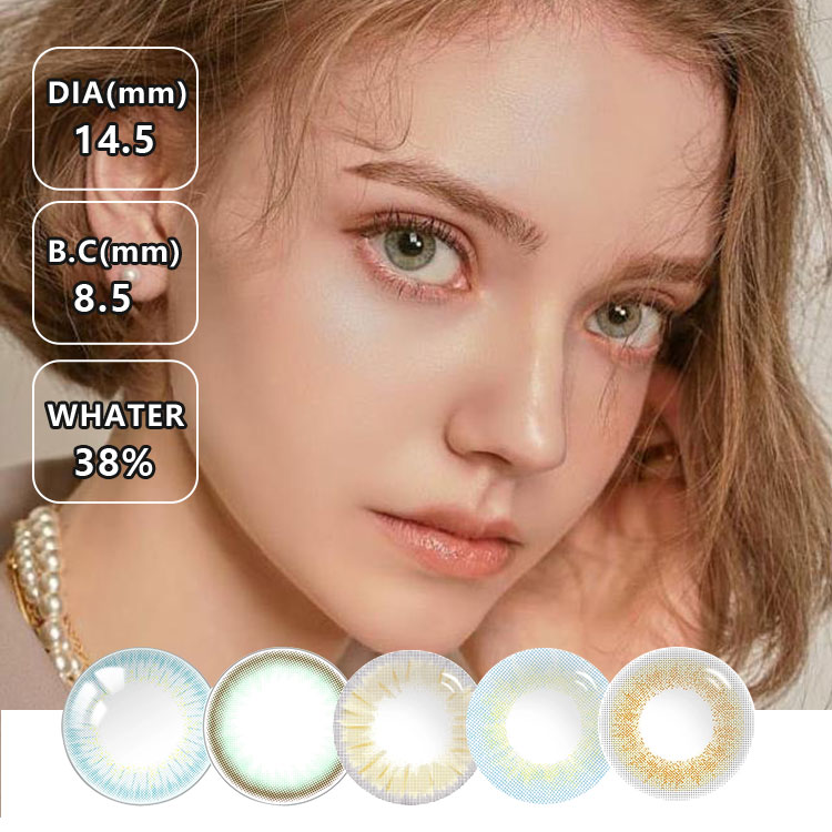Страшные контактные линзы Victoria Morbius Fancy Haifacosmetics смешанного магазина