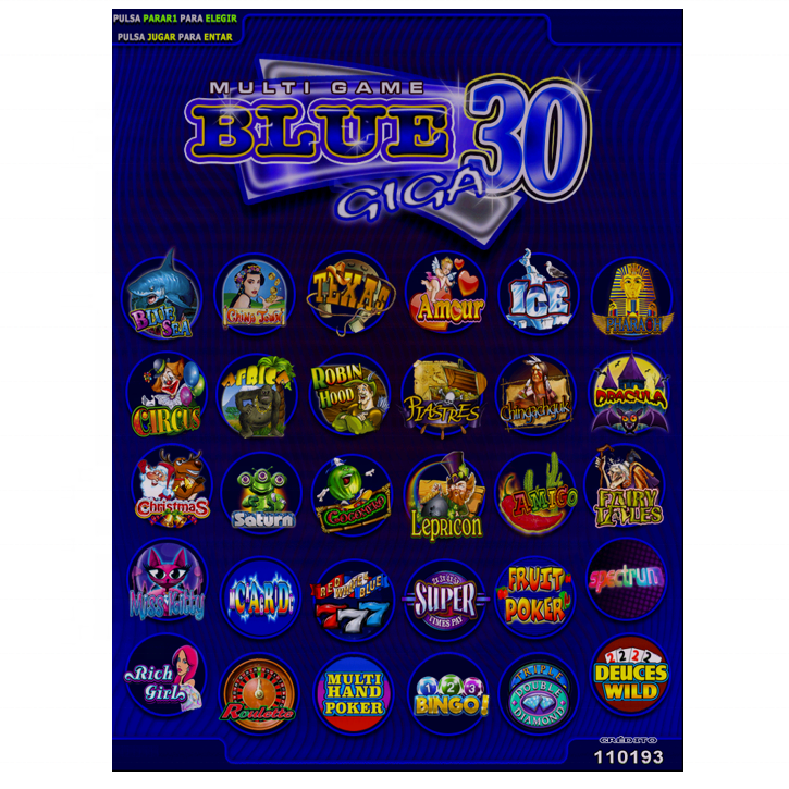 GIGA 30 in 1 video slot game boards casino pcb with lcd screen casino pcb video games casino for vertical monitor