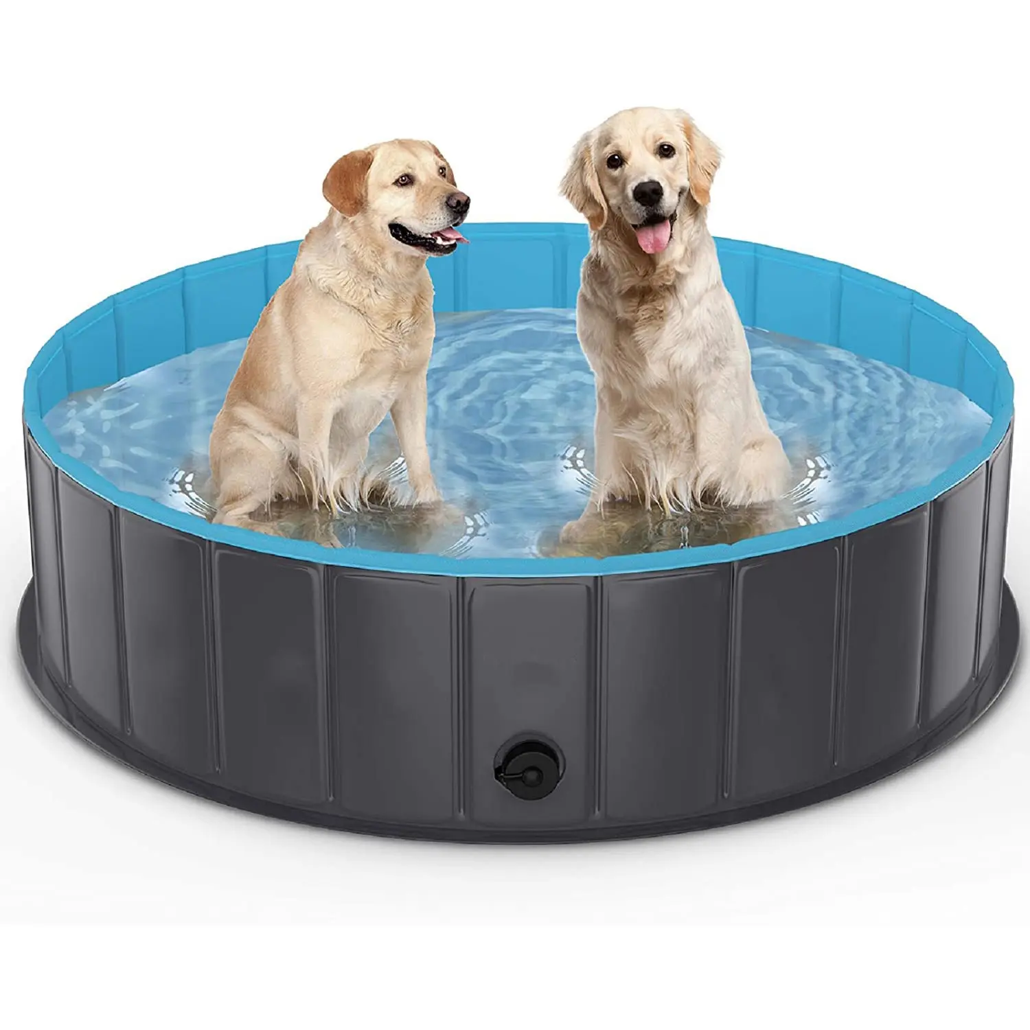 Portable Dog Pet Pool Bathing Tub Kids Pool Bathing Tub Paddling Swimming Pool for Pets and Kids