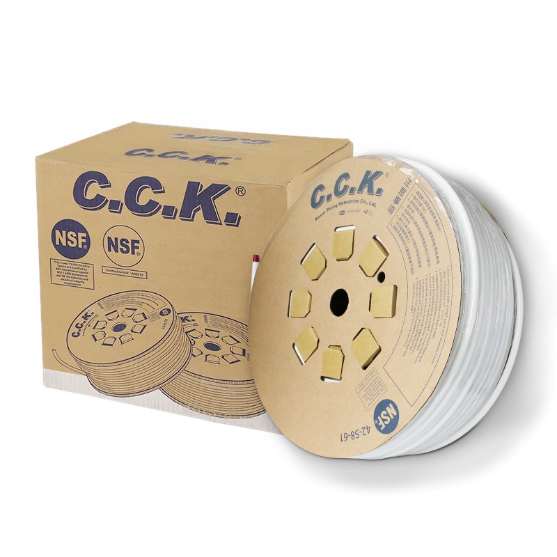 Гибкая RO-машина для очистки питьевой воды, PE труба для чистой воды, CCK 3/8 PE пластиковая водопроводная труба